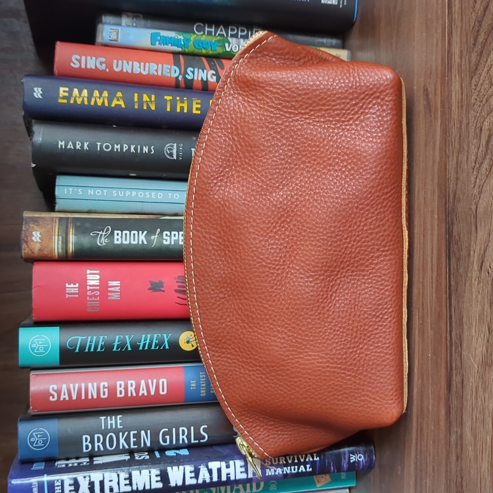 Portland Leather Goods Total Eclipse Makeup Bag